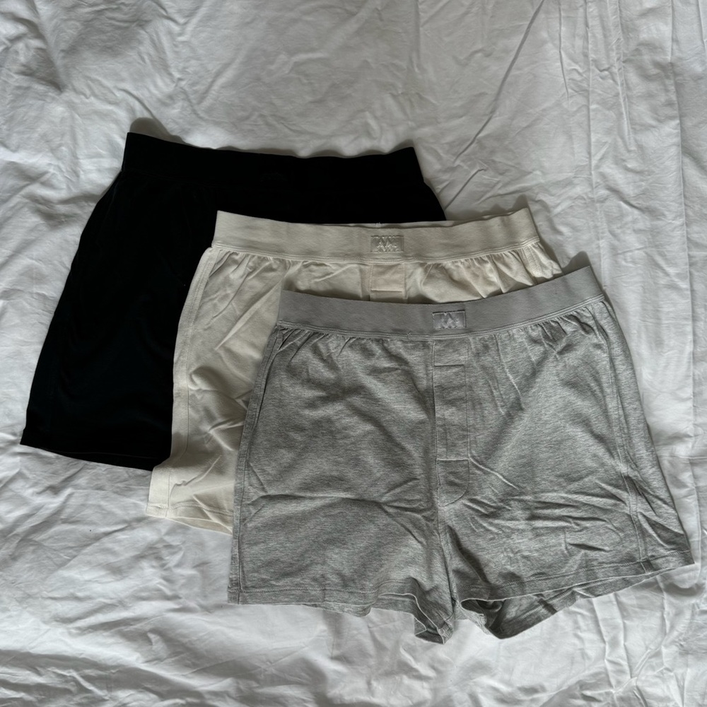 SKIMS BOYFRIEND LOOSE BOXER BUNDLE